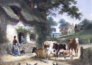 Der alte Bauernhof, ca. 1841