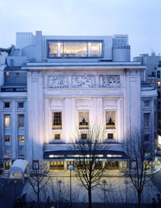 Théâtre des Champs-Élysées von Henry van de Perret Auguste (1874 1954) & Perret Gustave (1876 1952) Velde