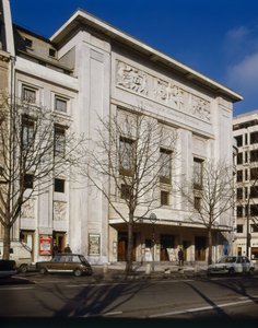 Théâtre des Champs-Élysées von Henry van de Perret Auguste (1874 1954) & Perret Gustave (1876 1952) Velde