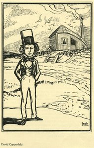 David Copperfield, aus Meine Lieblings-Fiktionsfigur von Thomas Boyd, in The Bookman