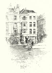 Crown and Anchor, The Strand, London von Herbert (after) Railton