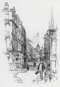 Staple Inn von Southampton Buildings von Herbert (after) Railton