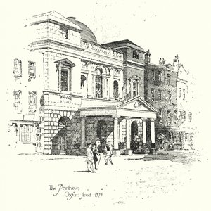 Das Pantheon, Oxford Street, London von Herbert (after) Railton