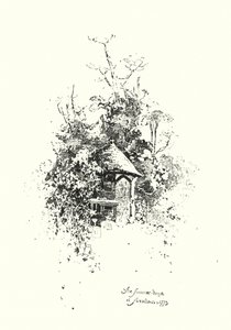 Das Sommerhaus in Streatham, im Jahr 1773 von Herbert (after) Railton