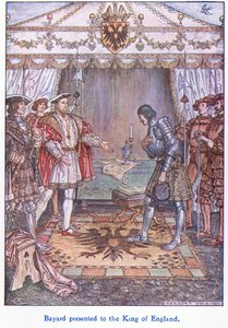 Bayard dem König von England (Heinrich VIII.) vorgestellt von Herbert Cole