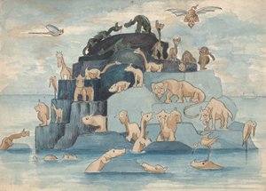 Fantastische Tiere, die von der Arche gelassen wurden, 1911-24 von Herbert E. Crowley