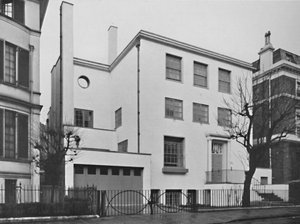 Außenansicht - Haus für Denys Lowson, Esq., Upper Phillimore Gardens, London, 1939