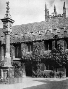 Sonnenuhr, Corpus Christi College, Oxford, Oxfordshire, 1924-1926 von Herbert Felton