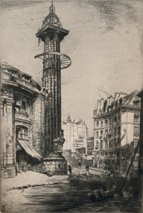 Die astrologische Säule von Katharina von Medici, 1915 von Herbert Hillier