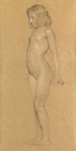 Studie für "Die nachziehenden Wolken des Ruhms", 1898