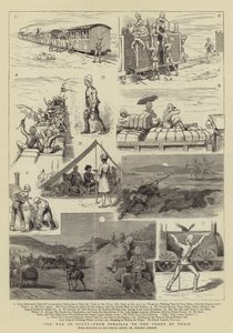 Der Krieg in Ägypten, von Ismailia zur Front mit dem Zug von Herbert Johnson