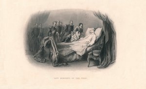 Letzte Momente des Zaren, ca. 1857
