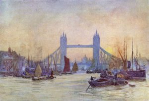 Der Wasserweg nach London von Herbert Menzies (after) Marshall