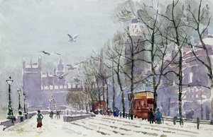 Ein Wintertag, Westminster von Herbert Menzies Marshall