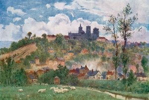 Laon, Blick von der Ebene von Herbert Menzies Marshall