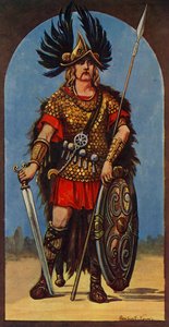 Hengist, Anführer der Angeln, 449 n. Chr., 1924