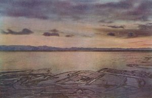 Ein April-Nachglühen von Herbert Ponting