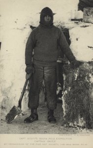 Kapitän Scotts Südpol-Expedition. Kapitän Oates von Herbert Ponting