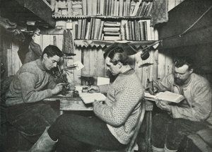 Debenham, Gran und Taylor in ihrer Kabine, 18. Mai 1911, 1913