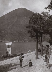 Nantai-zan und See Chuzenji von Herbert Ponting