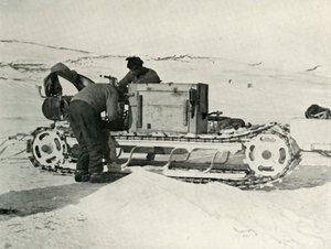 Einer der Motorschlitten, 1911, 1913