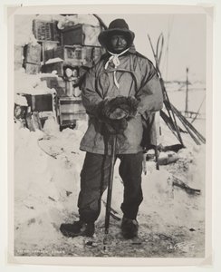 Unteroffizier Evans während der Terra Nova Expedition (1910-13) zum Südpol