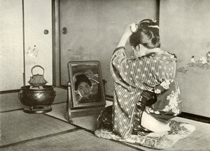 Herausputzen für den Tag, 1910 von Herbert Ponting