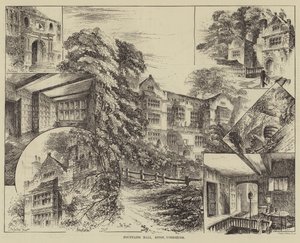 Fountains Hall, Ripon, Yorkshire von Herbert Railton