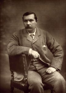 Porträt von Sir Arthur Conan Doyle 1859-1930, 1893 von Herbert Rose Barraud