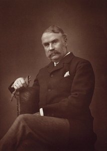 Porträt von Sir William Schwenck Gilbert 1836-1911 von Herbert Rose Barraud