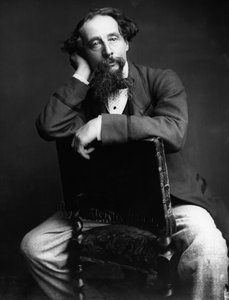 Porträt von Charles Dickens 1812-1870 von Herbert Watkins