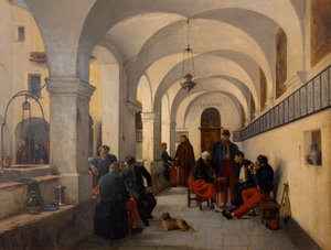 Die Ankunft der französischen Kürassiere in Nizza 1859, um 1859 von Hercule Trachel