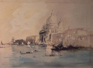 La Salute, Venedig von Hercules Brabazon Brabazon