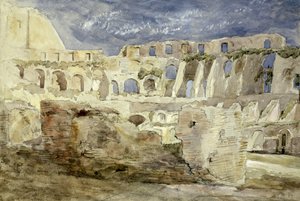 Das Kolosseum, Rom von Hercules Brabazon Brabazon