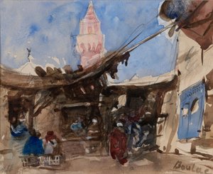 Der Markt in Boulac, nahe Kairo
