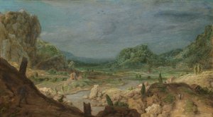 Flusstal, ca. 1626-30 von Hercules Segers
