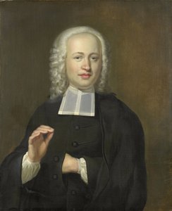 Justus Tjeenk, einer der Gründer der Zeeuws Genootschap (Zeeland Gesellschaft), Pfarrer in Vlissingen