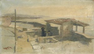 Skizze für Lombardy Bleachery von Herman Hartwich