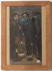 Der Minenlampenist von Herman Heijenbrock