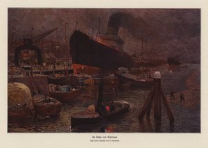 Im Hafen von Rotterdam
