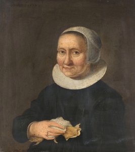 Porträt einer Frau von Herman Meynderts Doncker