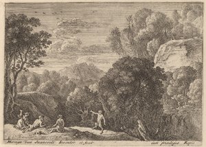Ein tanzender Satyr