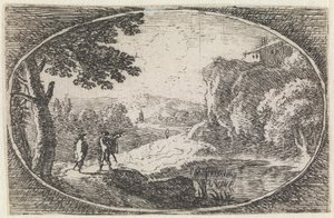Landschaft (Nr. 15 aus der Serie: variae campestrum fantasiae)