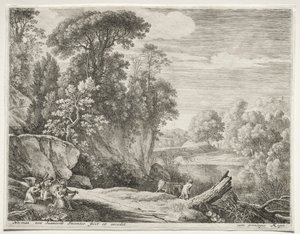 Der Esel zum Fluss geführt