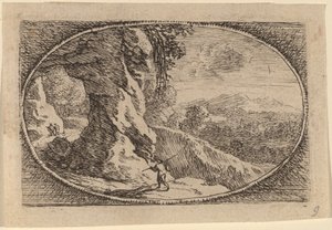 Der Durchbohrte Felsen von Herman van Swanevelt