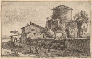 Grab auf der Via Appia