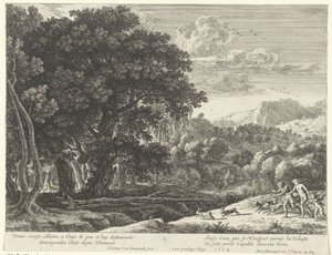 Venus und Adonis auf der Jagd
