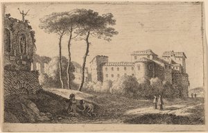 Ansicht der Kirche "Quattro Santi Coronati"