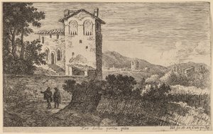 Villa außerhalb der Porta Pia