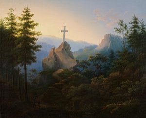 Der Ilsenstein am Fuße des Brockens im Harzgebirge von Hermann Josef Neefe